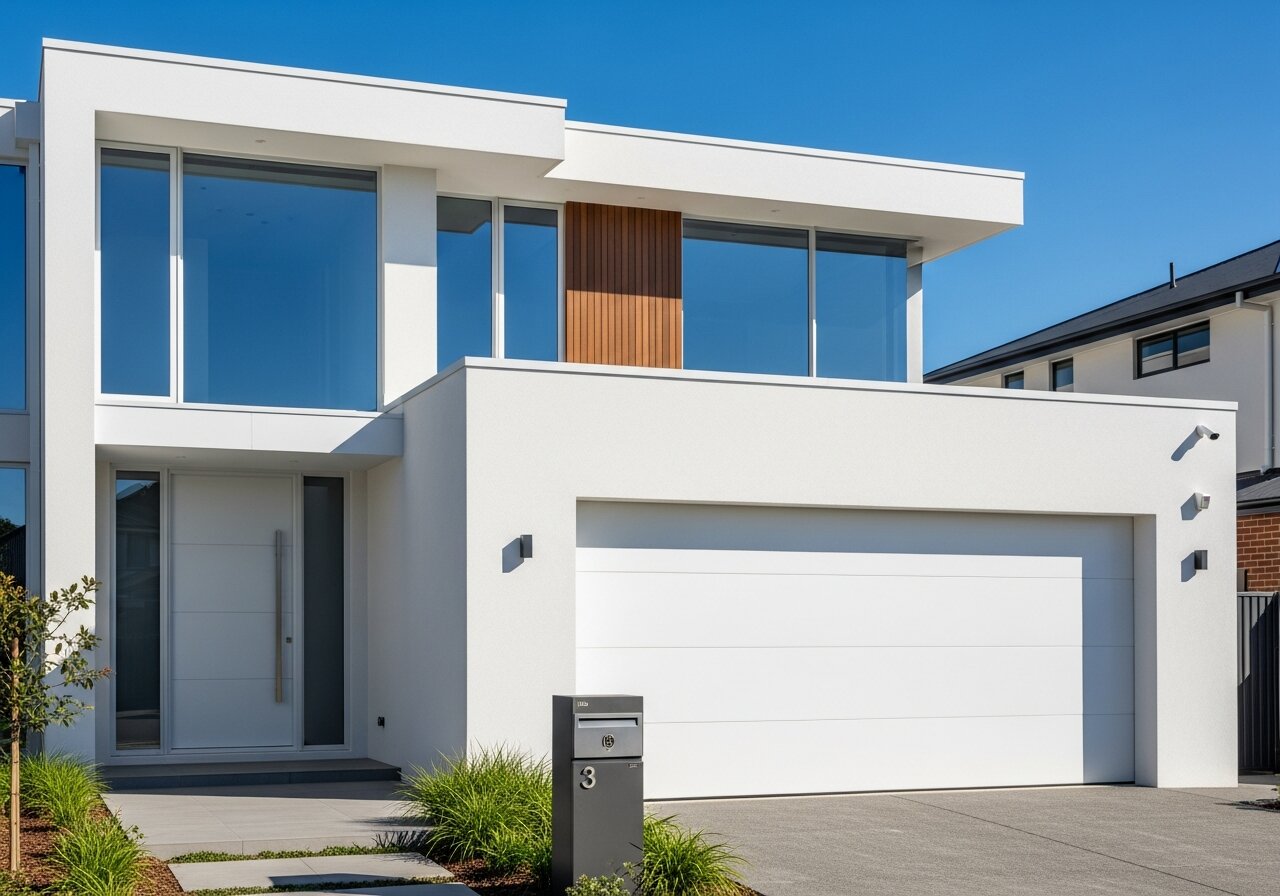 Modern Residential garage door